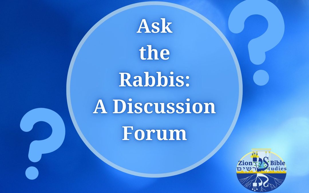 Ask the Rabbis #21